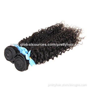 Peruvian kinky curl human hair